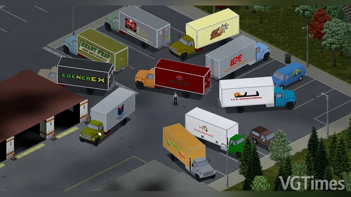 Project Zomboid — Trucks with loot