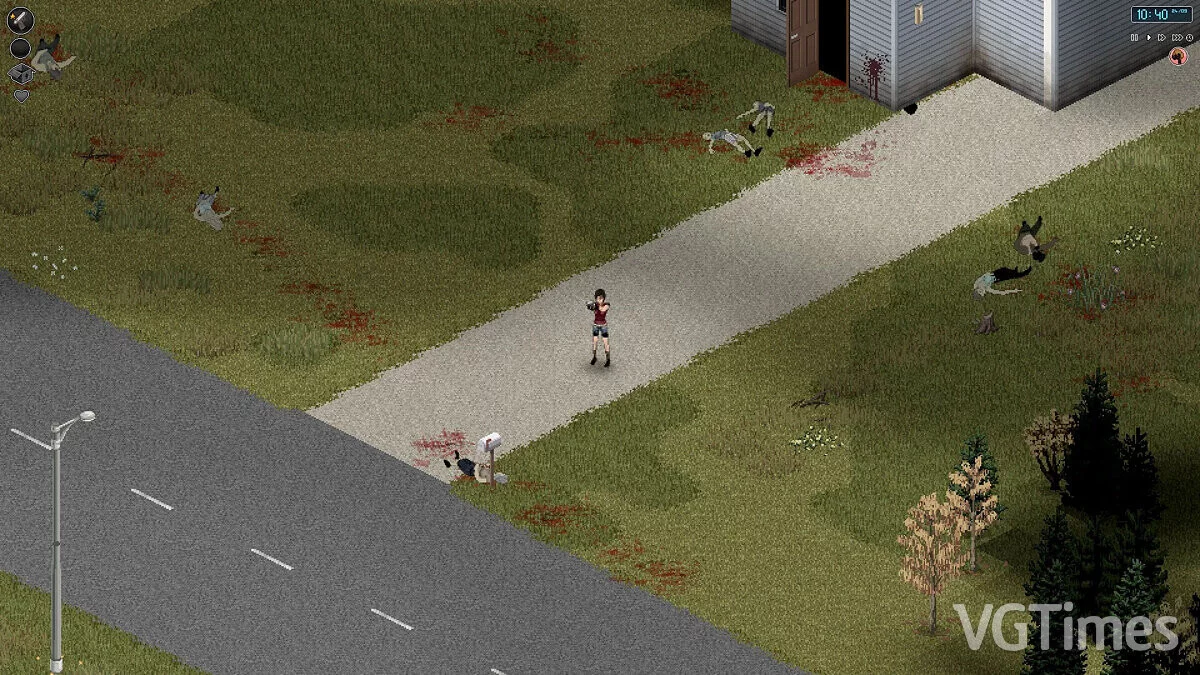 Project Zomboid — Playing as Claire Redfield