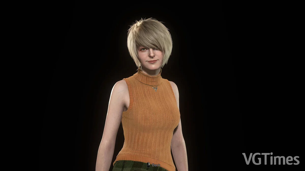 Resident Evil 4 Remake (2023) — Ashley with casual hairstyle