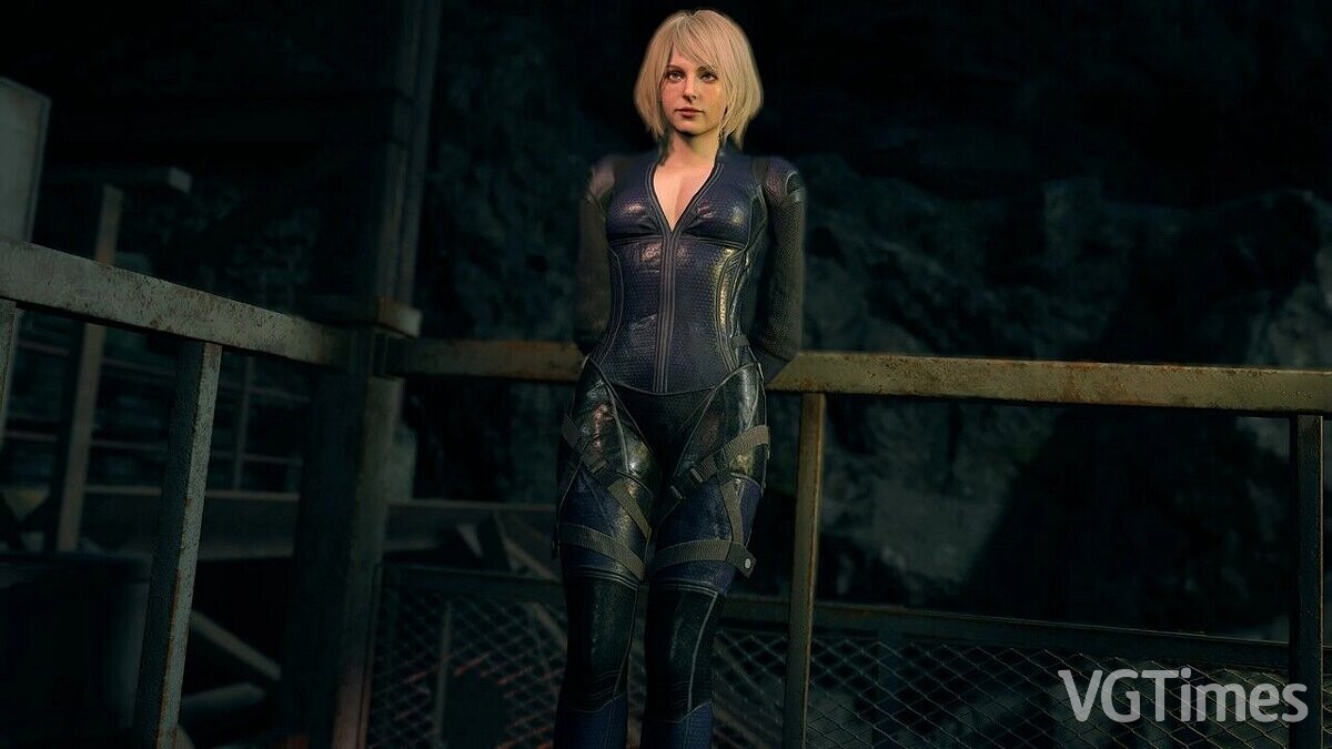 Resident Evil 4 Remake (2023) — Ashley in Jill's battle suit