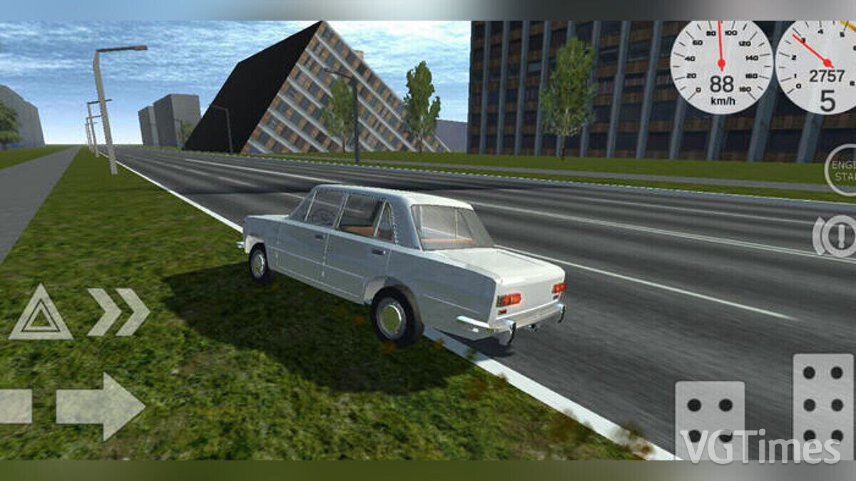 Simple Car Crash Physics Sim — Map after the tsunami