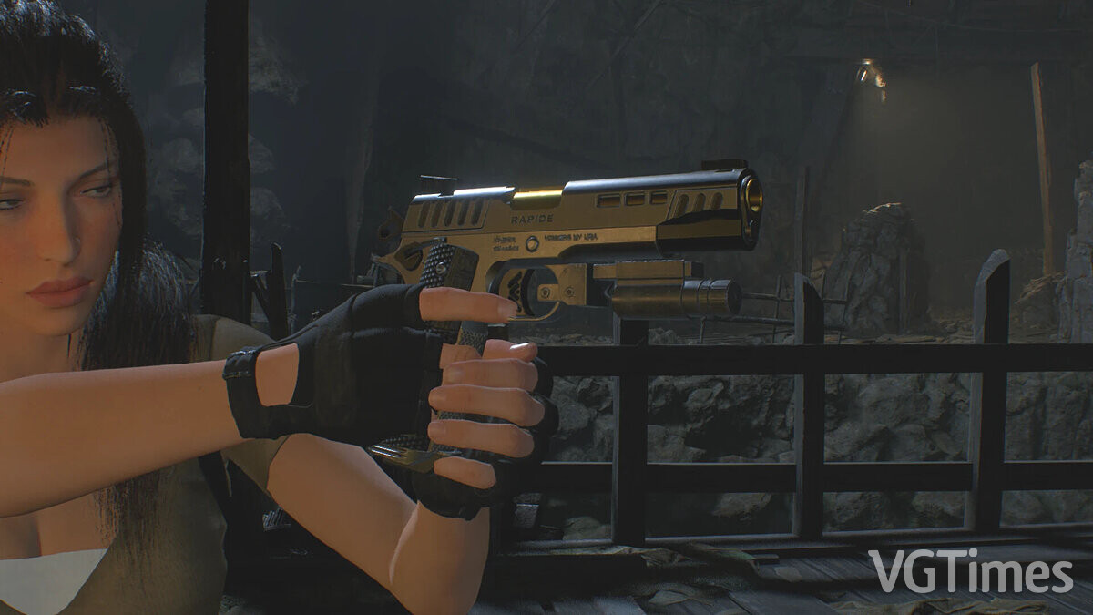 Resident Evil 4 Remake (2023) — Kimber 1911 from the game Tomb Raider