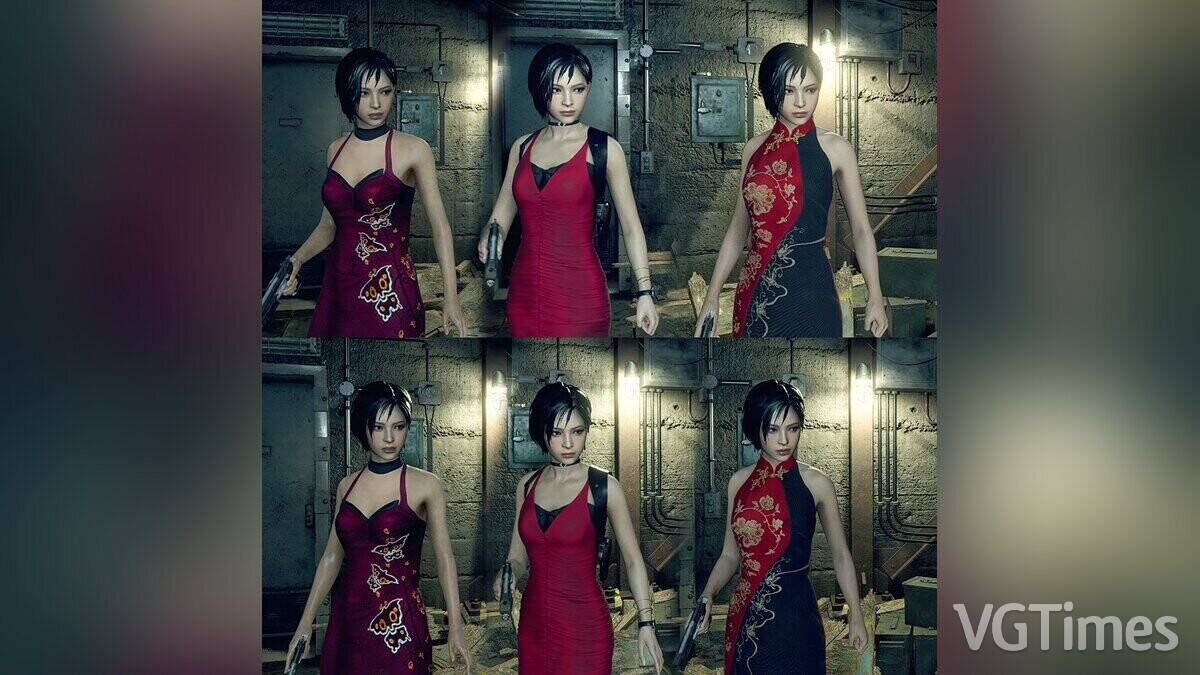 Resident Evil 4 Remake: Separate Ways — Ada's classic hairstyle