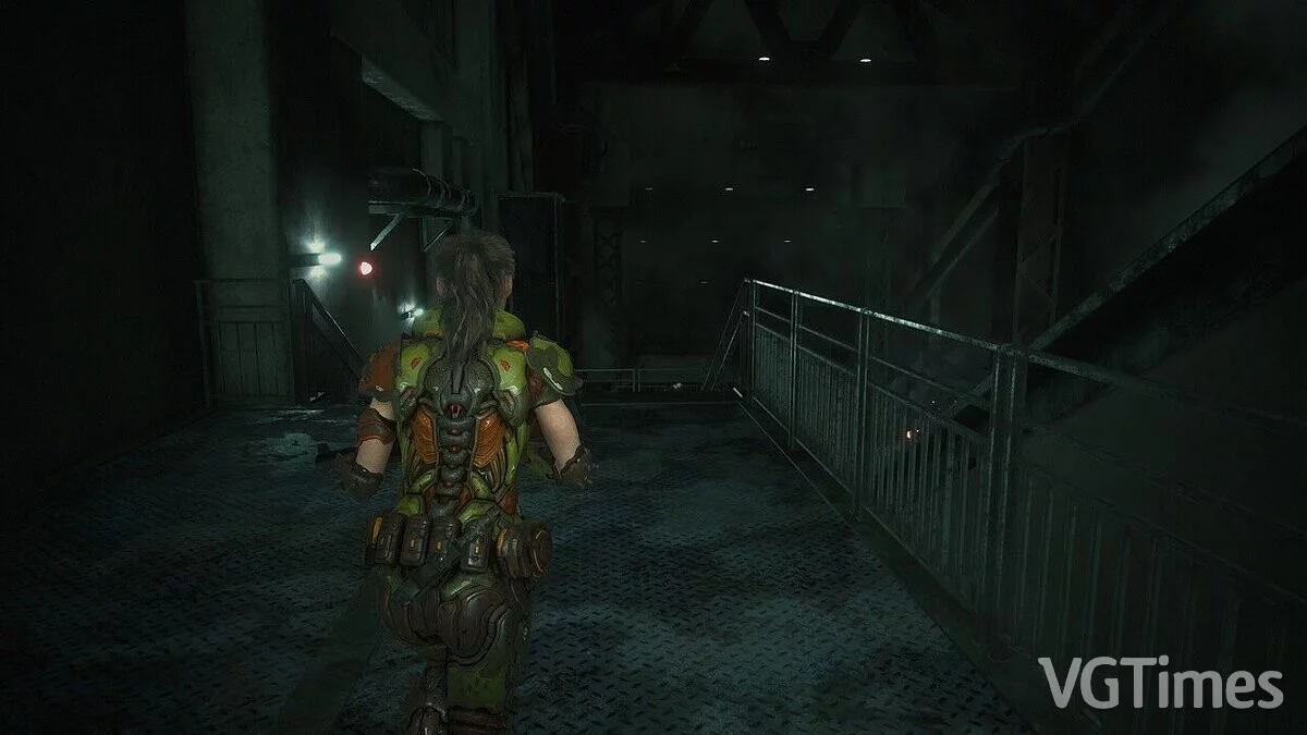 Resident Evil 2 — Клэр в брони из игры Doom (не RT)