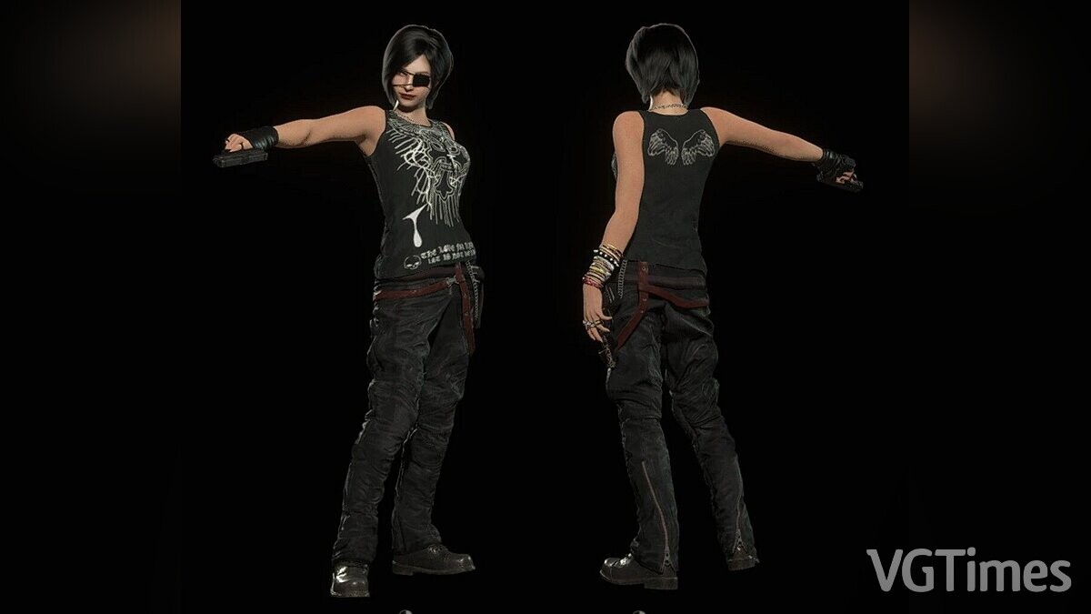 Resident Evil 4 Remake: Separate Ways — Visual Kei costume for Ada