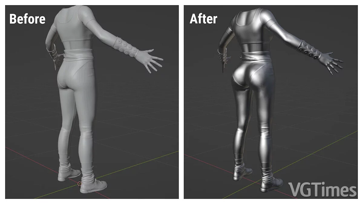 Mortal Kombat 1 — Китана з великою попою