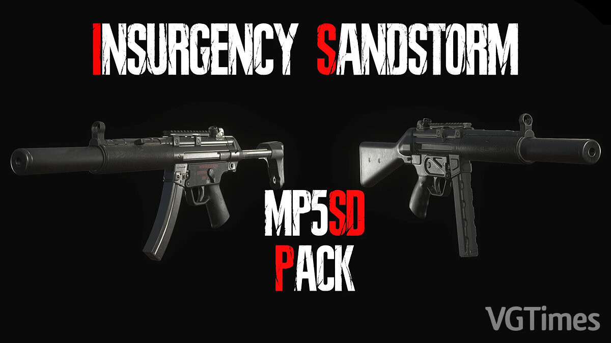 Resident Evil 4 Remake (2023) — MP5SD from the game Insurgency Sandstorm