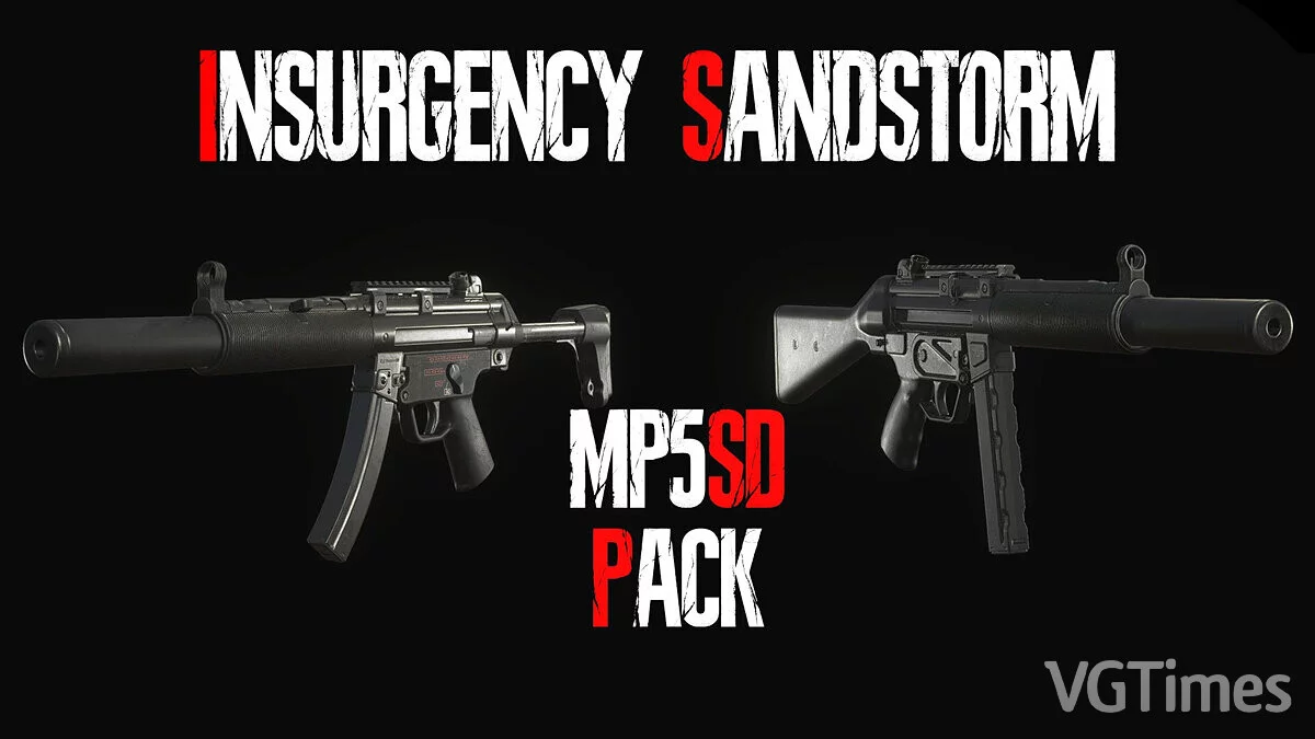 Resident Evil 4 Remake (2023) — MP5SD from the game Insurgency Sandstorm