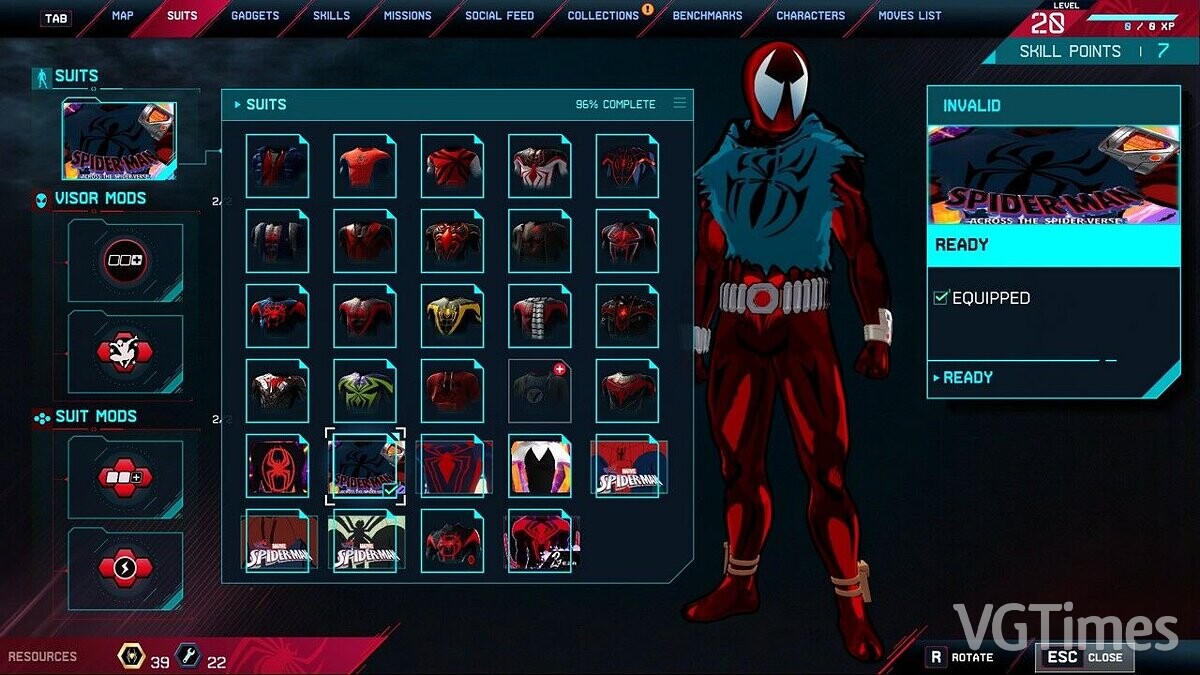 Marvel&#039;s Spider-Man: Miles Morales — Ben Reilly cartoon costume