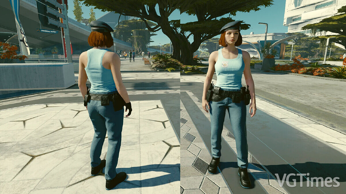 Starfield — Jill Valentine's outfit