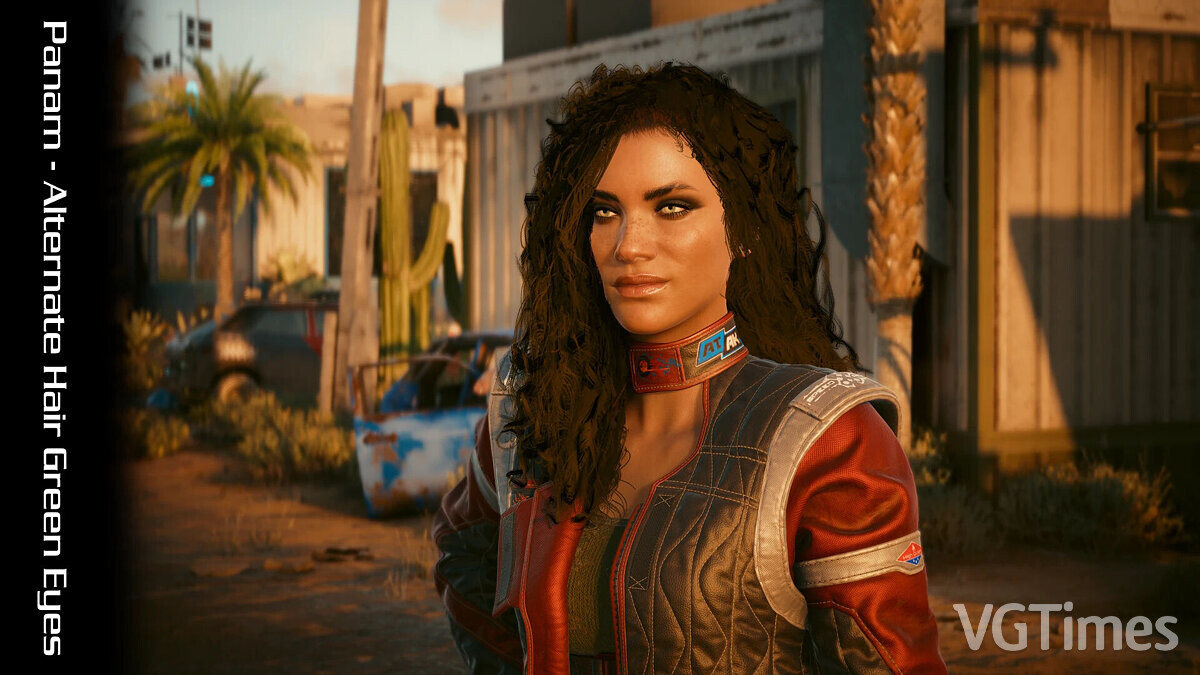 Cyberpunk 2077 — New hairstyle in Panama style