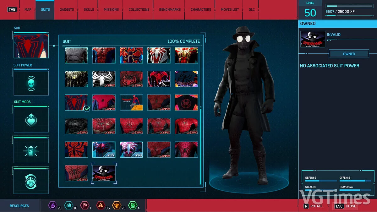 Marvel&#039;s Spider-Man Remastered — Нуарний костюм