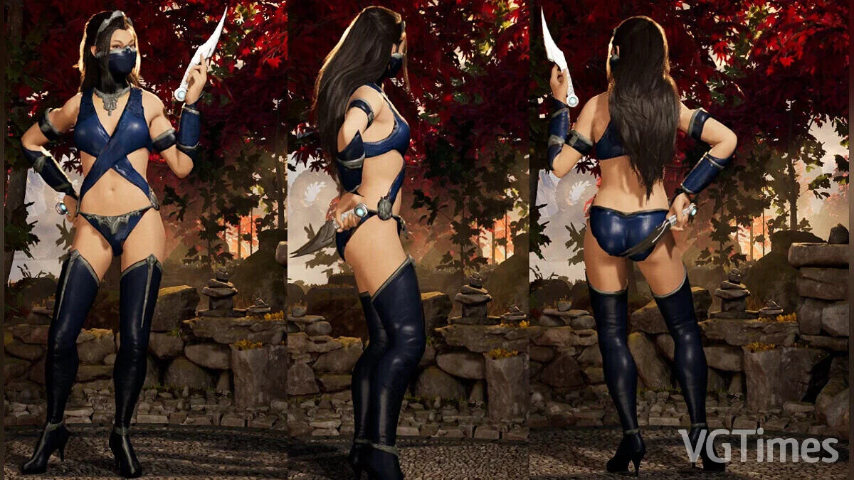 Mortal Kombat 1 — La ropa de Kitana del juego Mortal Kombat X.