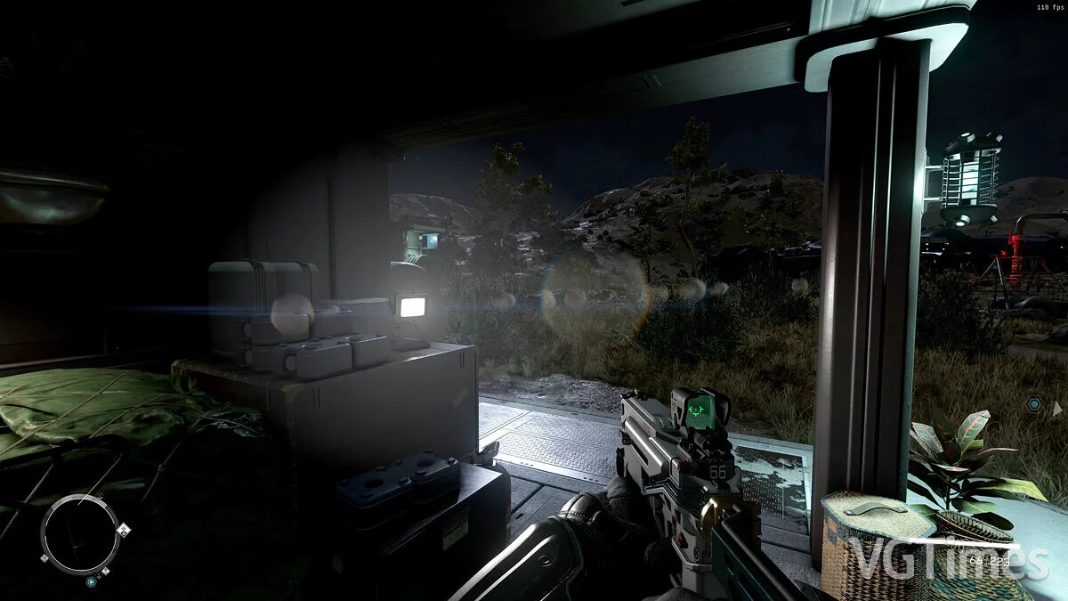 Starfield — Отключение бликов