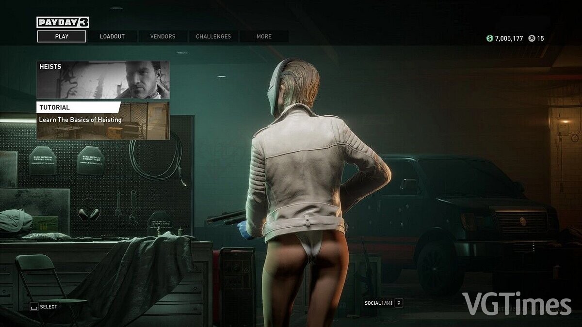 Payday 3 — Pearl in panties