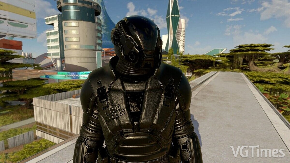 Starfield — All-black Deepseeker suit