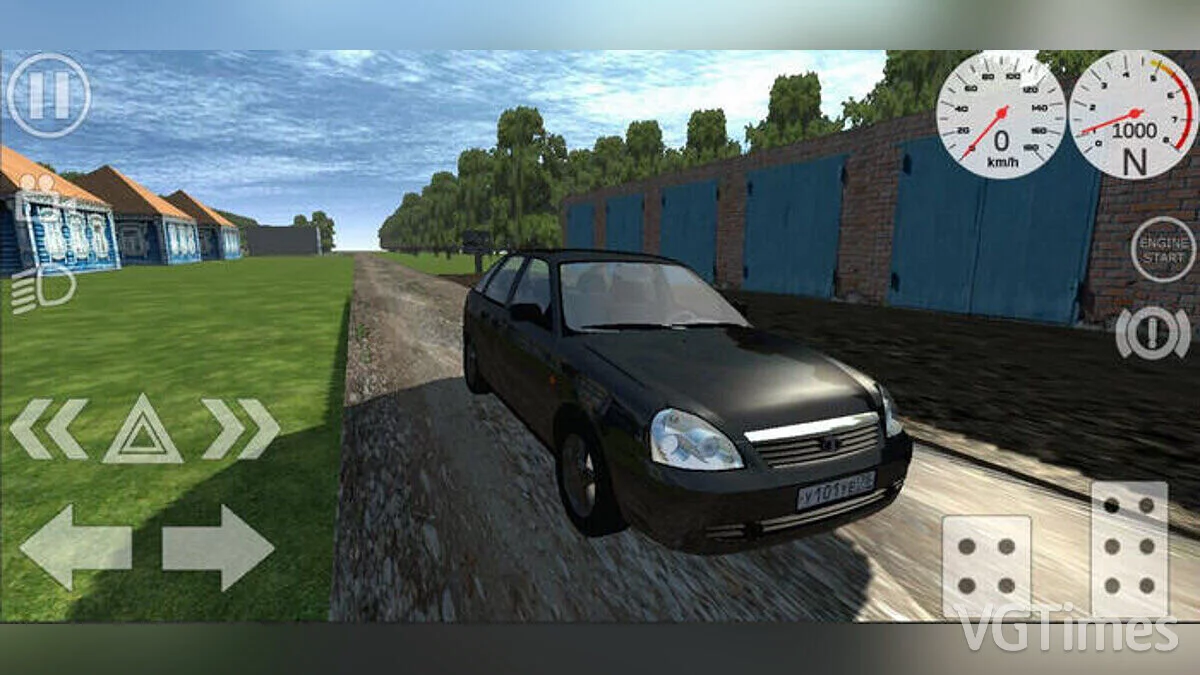 Simple Car Crash Physics Sim — Priora 2172