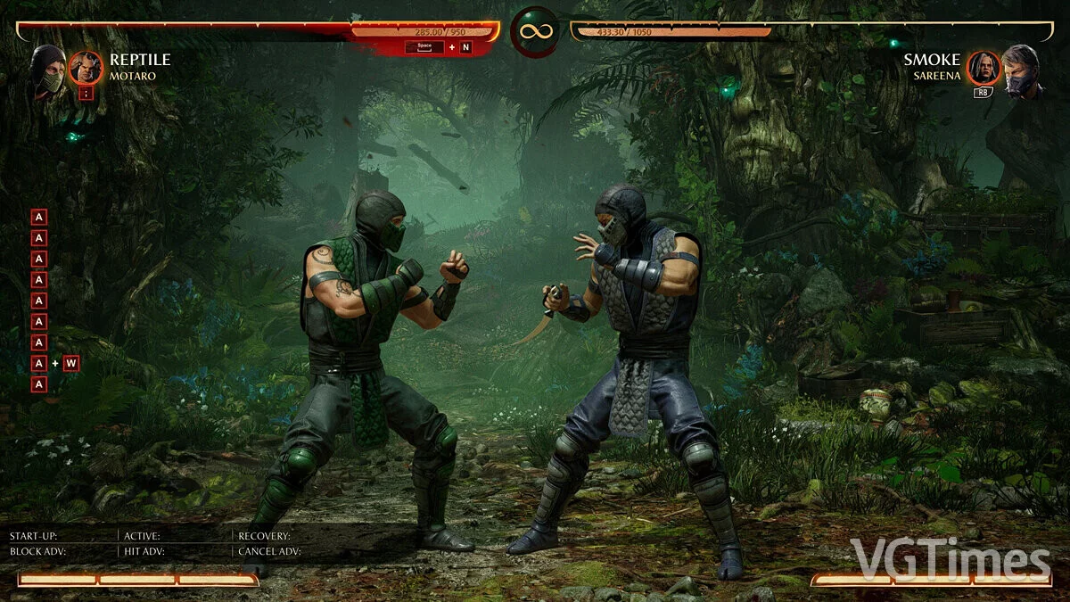 Mortal Kombat 1 — Рептилия из игры Mortal Kombat 2