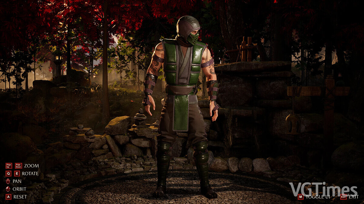 Mortal Kombat 1 — Reptile from the game Ultimate Mortal Kombat 3