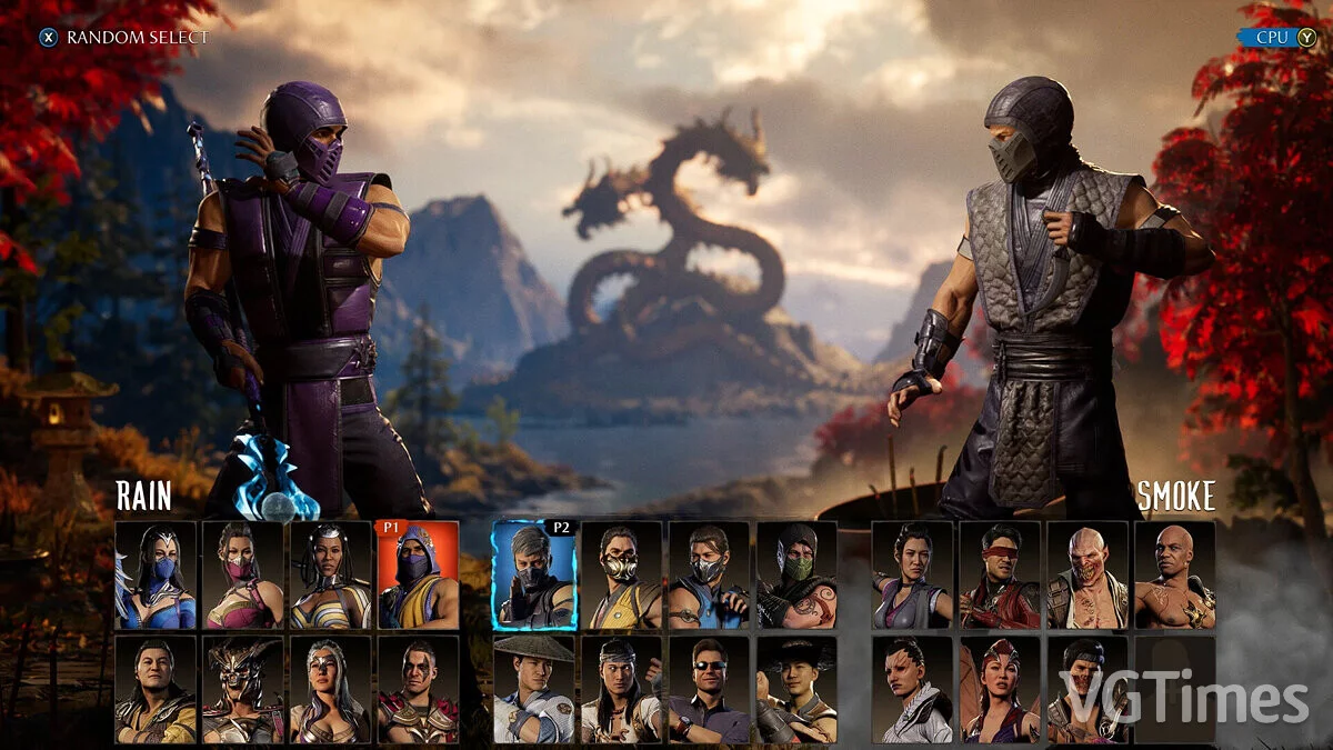 Mortal Kombat 1 — Lluvia del juego Mortal Kombat 3.