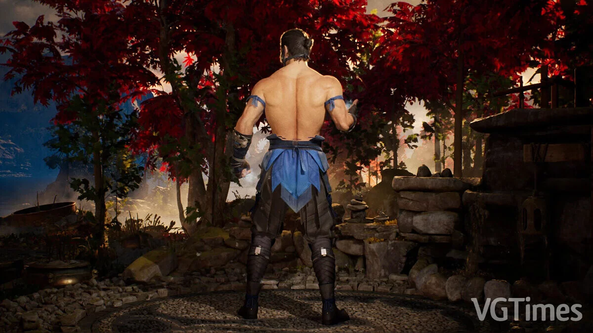 Mortal Kombat 1 — Саб-Зиро без рубашки