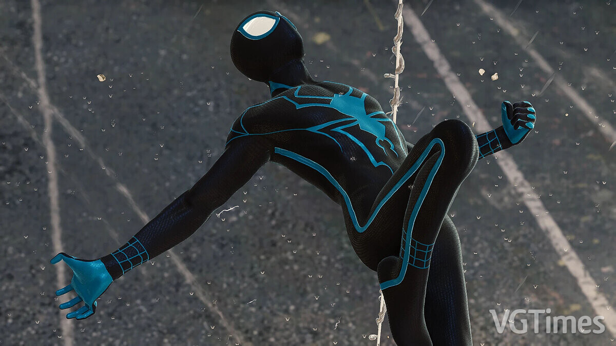 Marvel&#039;s Spider-Man Remastered — Blue Spider Suit