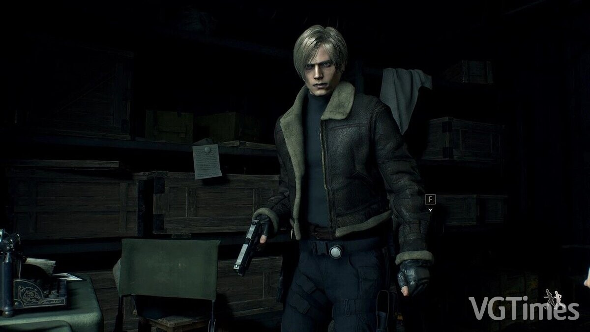 Resident Evil 4 Remake (2023) — Leon's default outfit