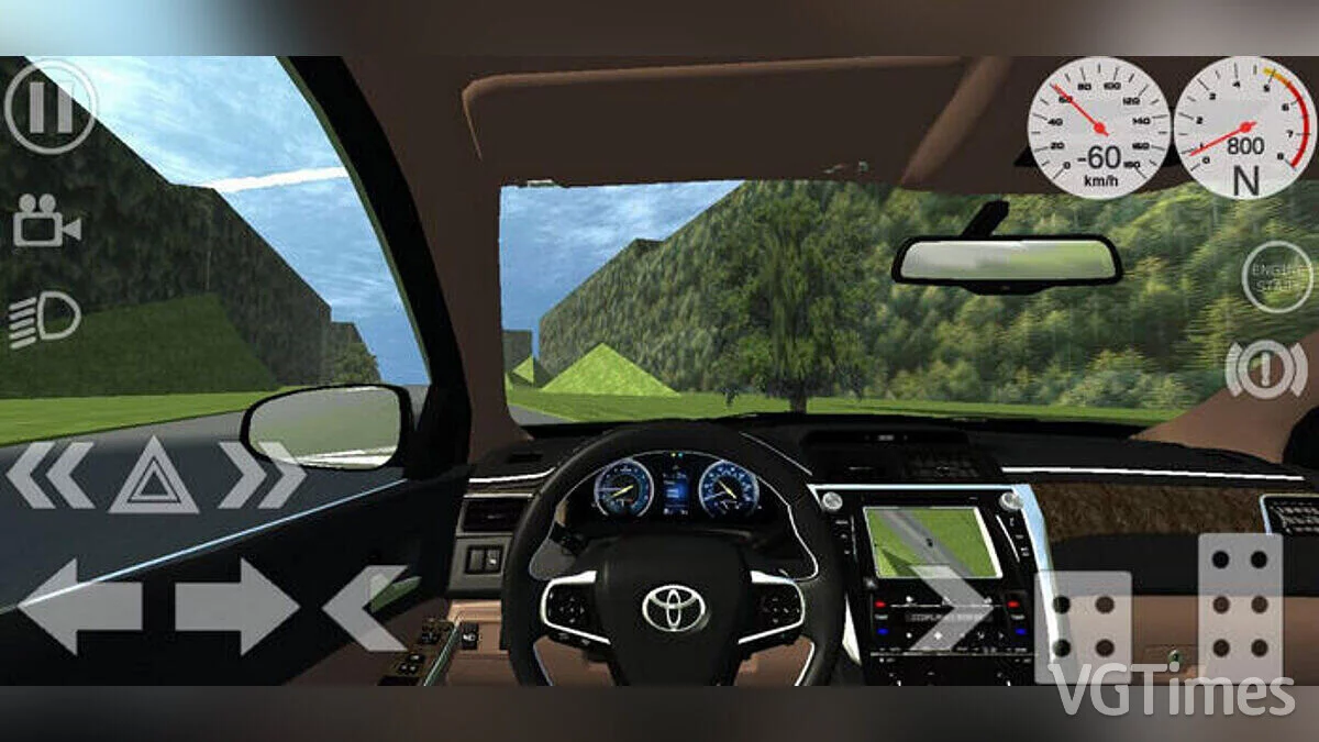 Simple Car Crash Physics Sim — Toyota Camry 3.5 V55