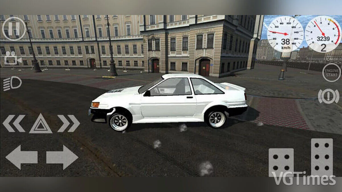 Simple Car Crash Physics Sim — Тойота Королла Левін