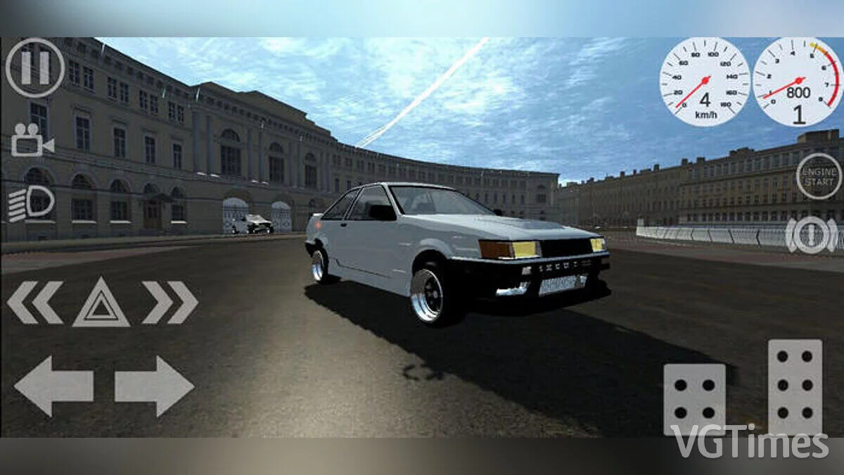 Simple Car Crash Physics Sim — Toyota Corolla Levin