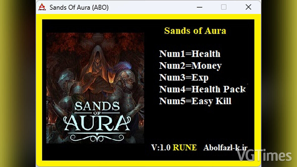 Sands of Aura — Trainer (+5) [1.0]