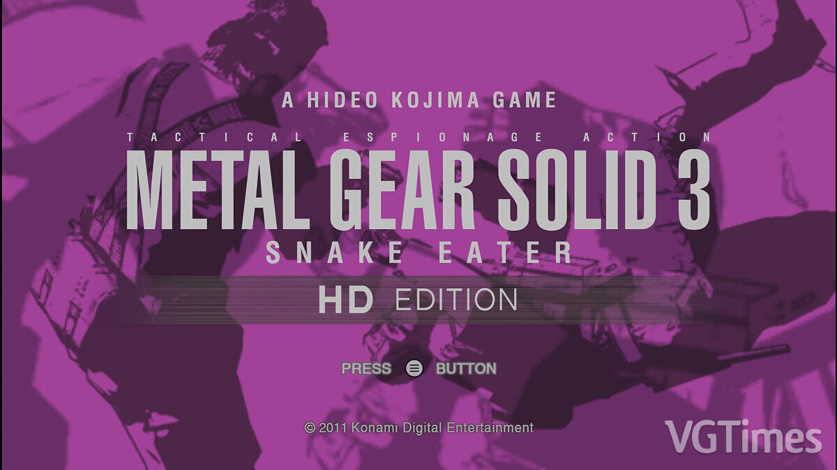 Metal Gear Solid 3: Snake Eater - Master Collection Version — Improved textures for text and icons