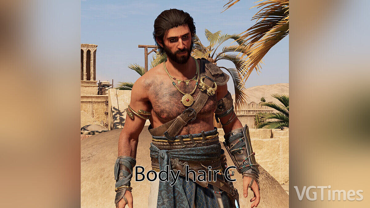 Assassin&#039;s Creed Mirage — Basim's body hair