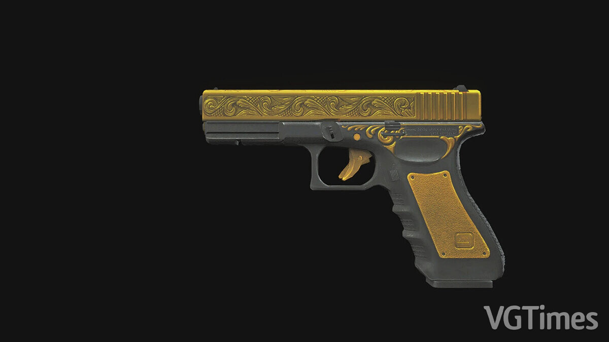 Resident Evil Village — Golden Glock18 from the game CSO2