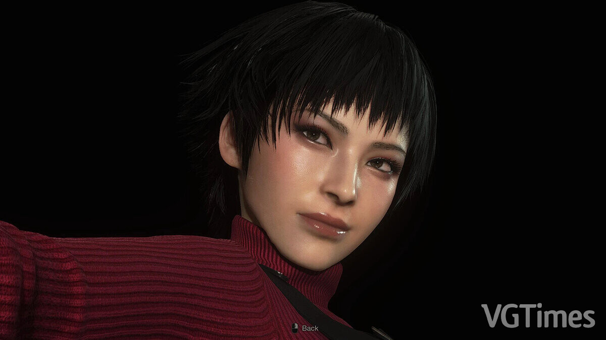 Resident Evil 4 Remake: Separate Ways — Ada with Lady's hair from the game DMC 5