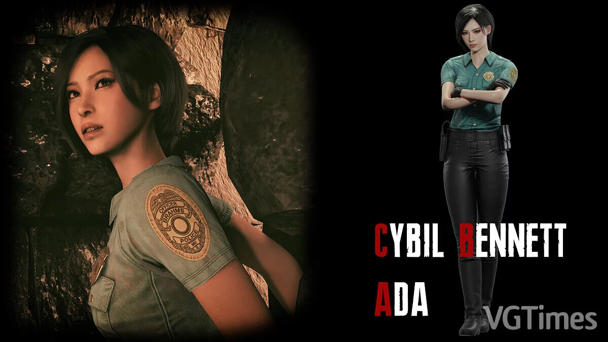 Resident Evil 4 Remake: Separate Ways — Ada dressed as Sybil from Silent Hill 1