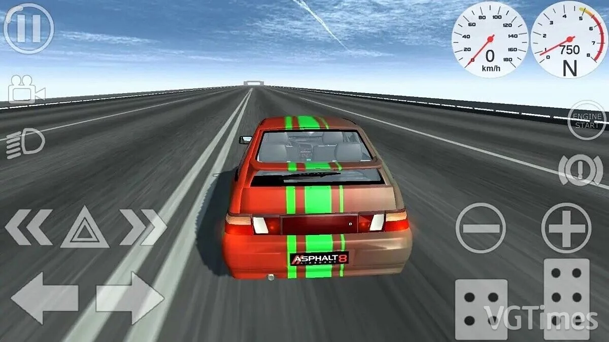 Simple Car Crash Physics Sim — BA3 2112 из игры Asphalt 8