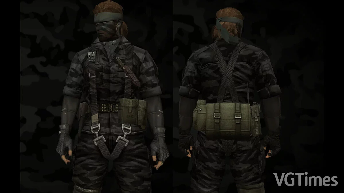 Metal Gear Solid: Master Collection Vol. 1 — Camouflage noir