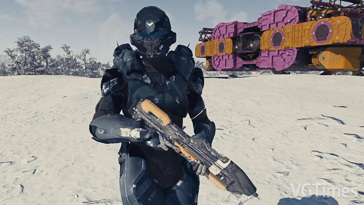 Starfield — Hunter armor from the game halo 5