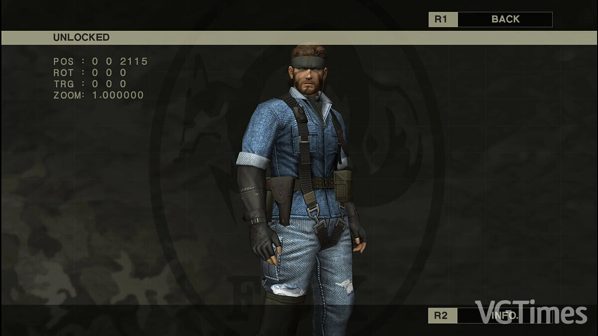 Metal Gear Solid: Master Collection Vol. 1 — Denim suit