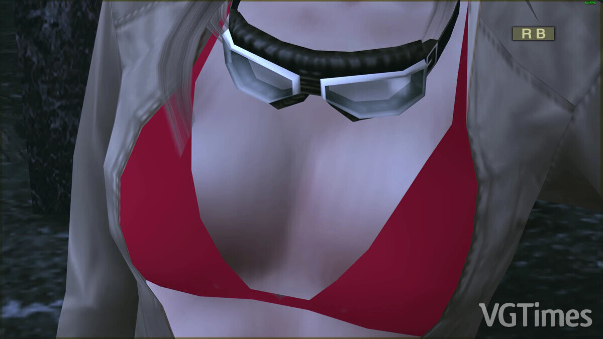 Metal Gear Solid: Master Collection Vol. 1 — Eva in a red bikini