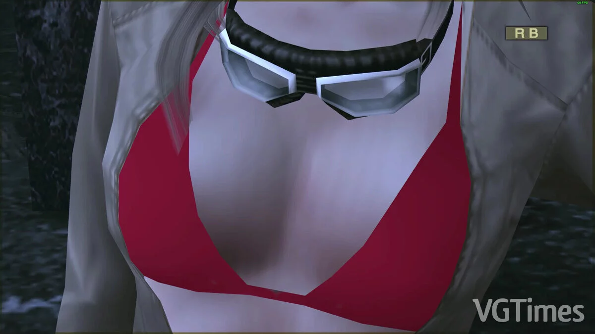 Metal Gear Solid: Master Collection Vol. 1 — Eva in a red bikini