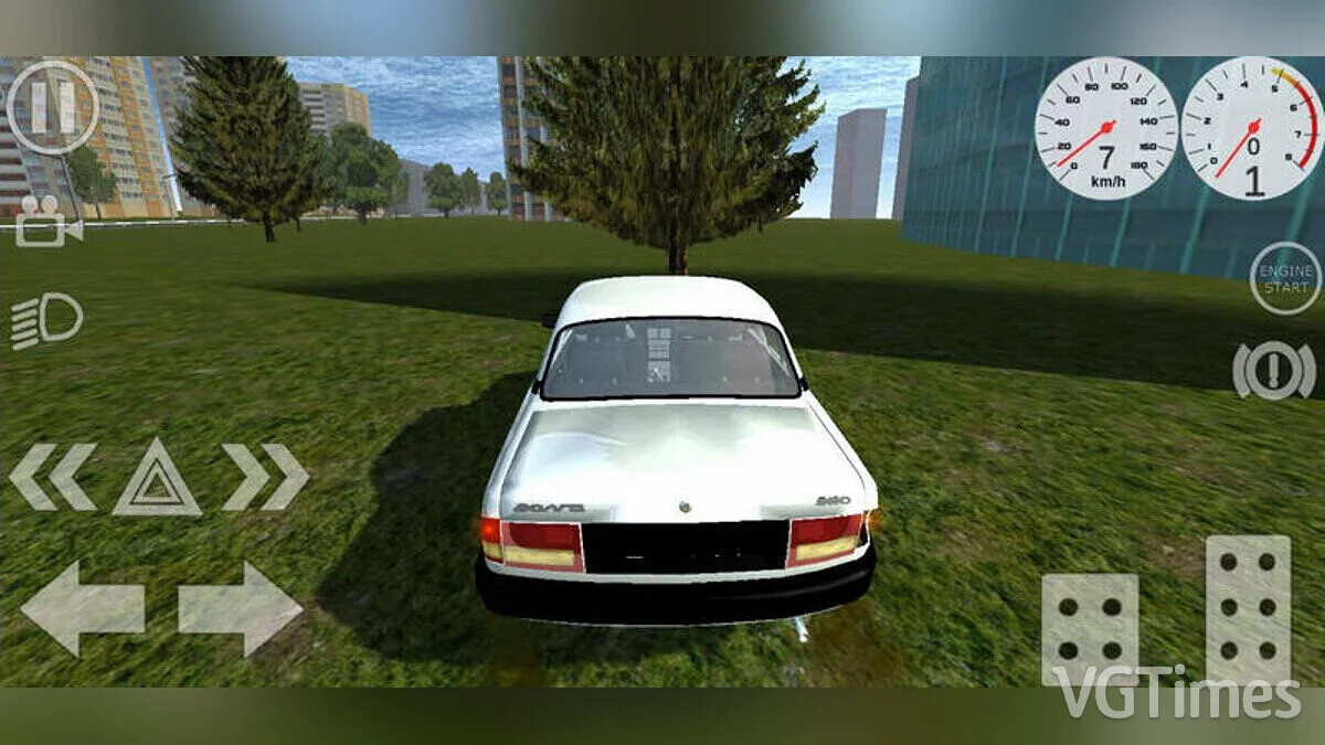 Simple Car Crash Physics Sim — Газ 3110 Турбо