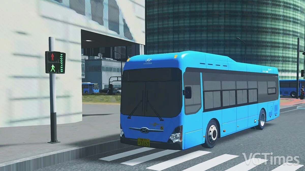 Cities: Skylines — Autobús híbrido HYUNDAI