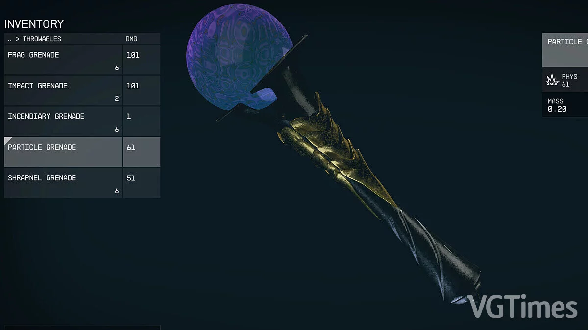 Starfield — Гранаты из «Звездных войн»