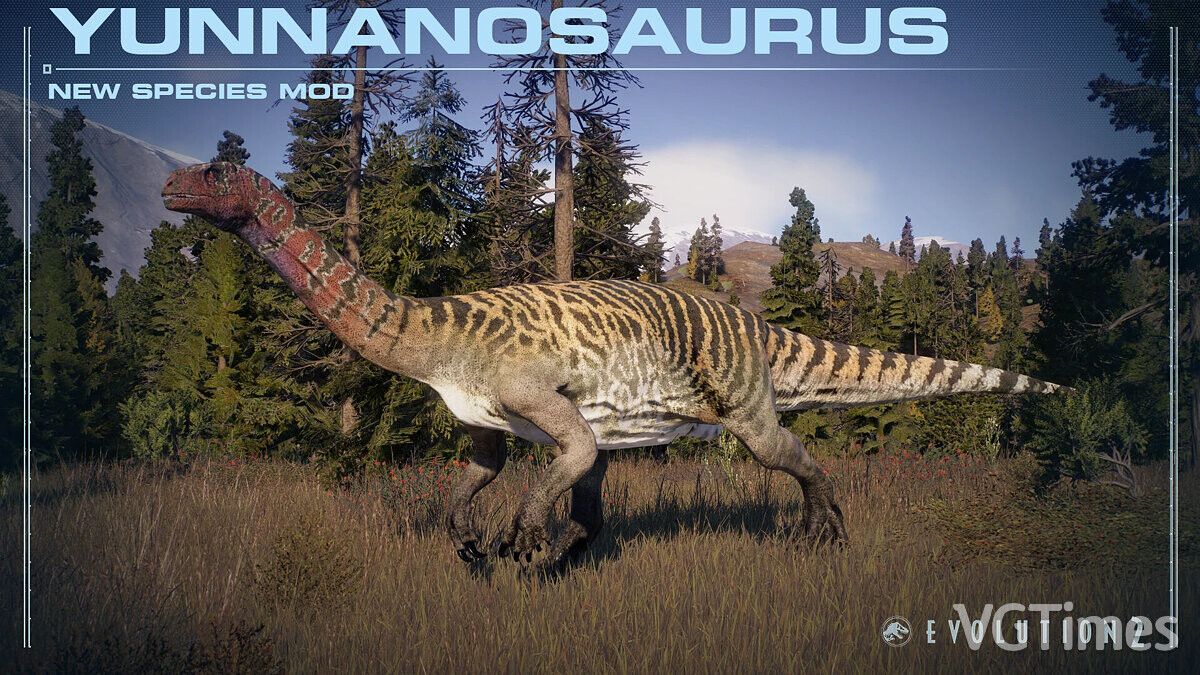 Jurassic World Evolution 2 — Yunanosaurus - a new species