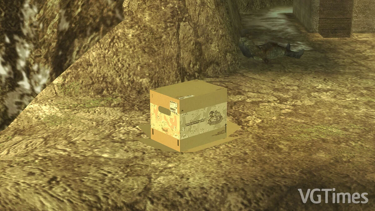 Metal Gear Solid 3: Snake Eater - Master Collection Version — Картонна коробка з гри The Phantom Pain