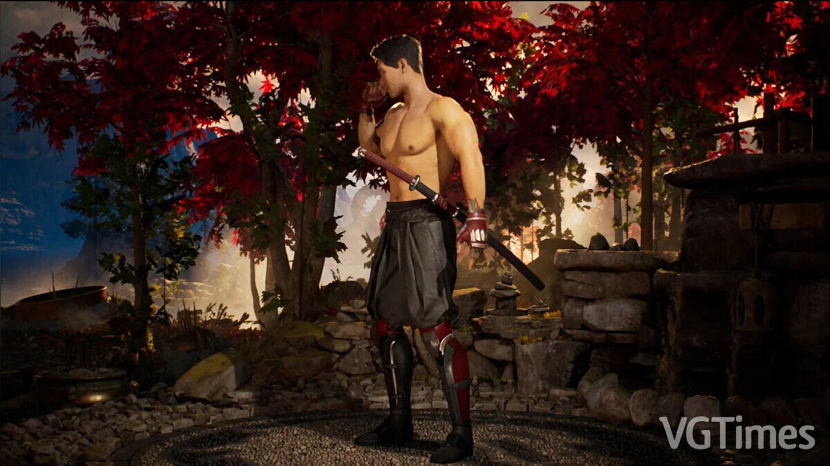 Mortal Kombat 1 — Кенши без рубашки