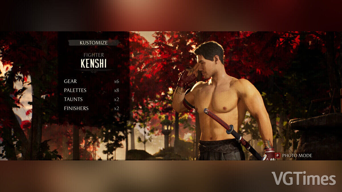 Mortal Kombat 1 — Kenshi shirtless