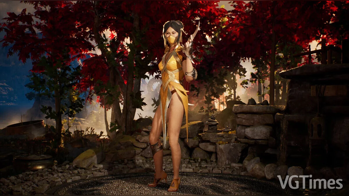 Mortal Kombat 1 — Kitana in a revealing dress